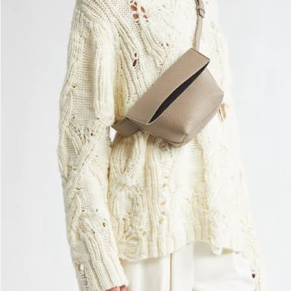 Yvonne Kone Yari Canel Leather Crossbody Belt Bag